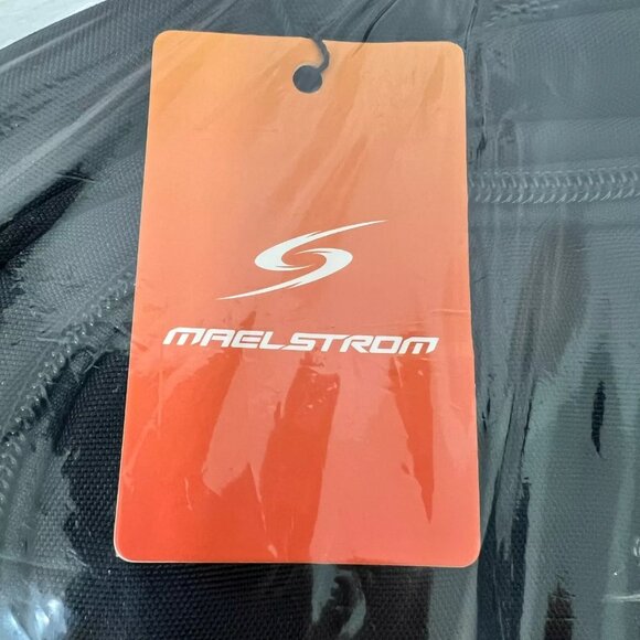 Maelstrom KB-05 Unisex Black Nylon Adjustable Strap Travel Backpack - Picture 11 of 13